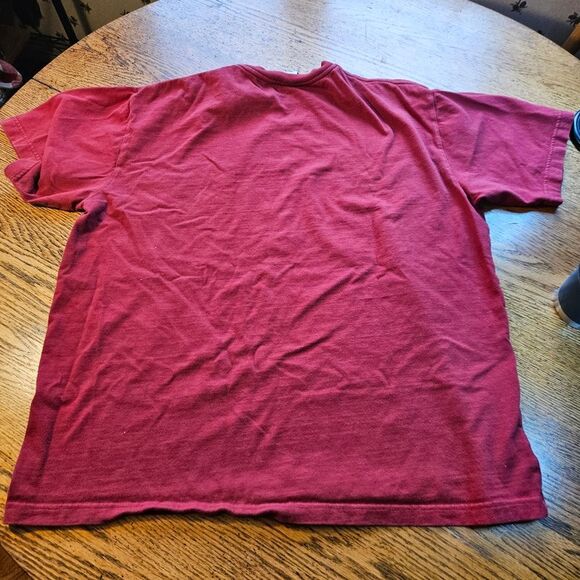 2004 GAP Men’s Red Y2K 2004 Graphic Tee XL | Vintage 2000s Casual Crew Tee - Picture 2 of 4